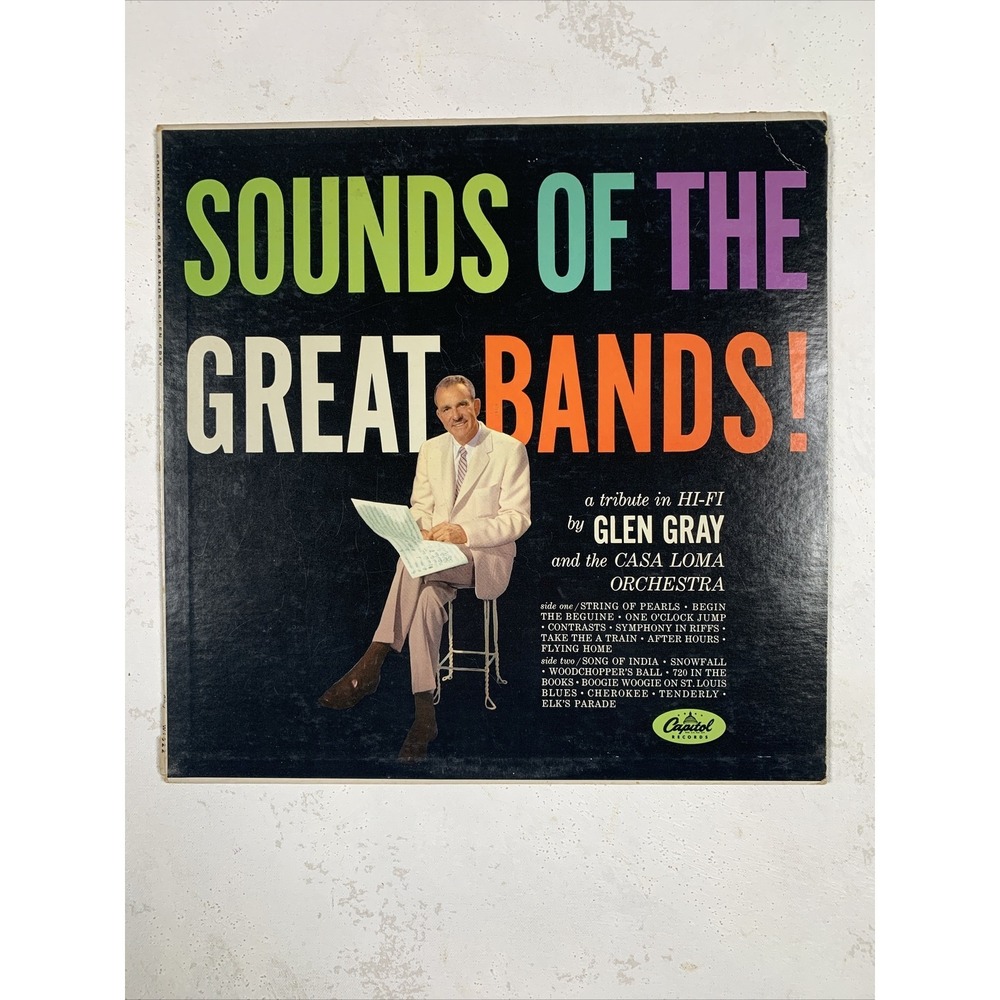 Glen Gray | Sounds Of The Great Bands! | SW 1022 | Vinyl Album VG+